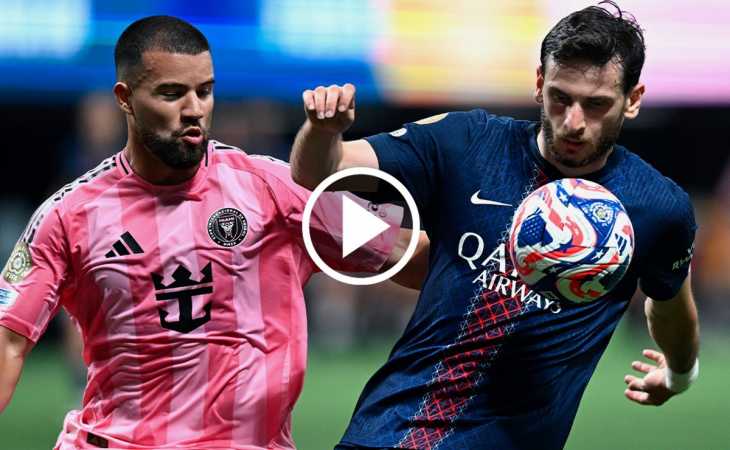 Ex Boca | Weigandt sufrió a Kvaratskhelia en una jugada entre Inter Miami vs. PSG y fue viral